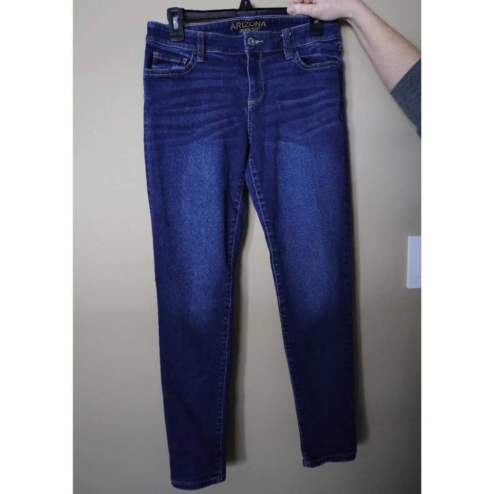 Arizona Jean Co Dark Blue Denim Skinny Jeans